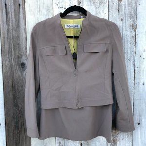 Vintage Tahari Petite Skirt Business Suit